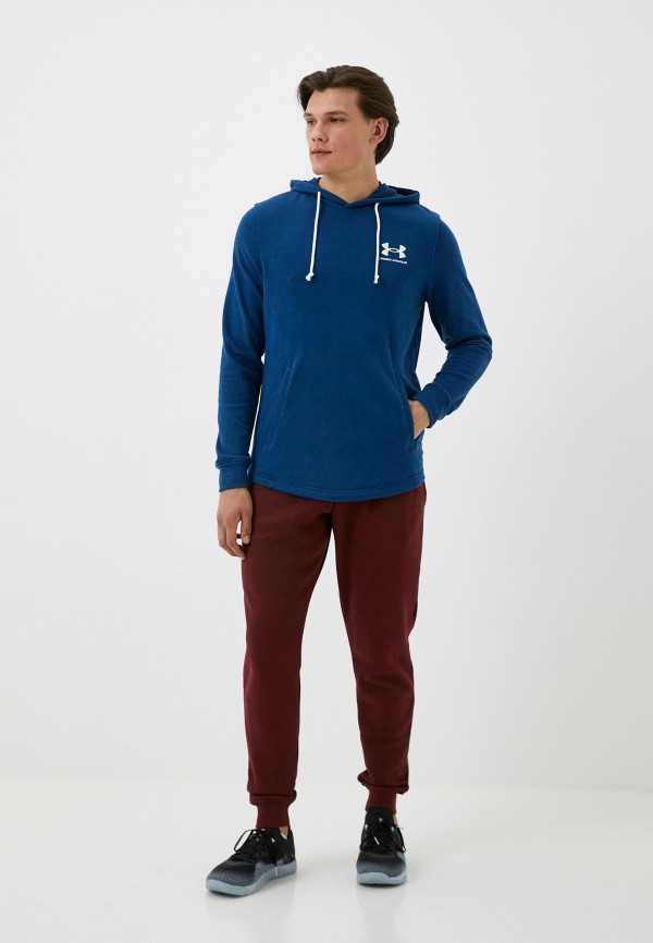 Худи Under Armour синий, размер 46, фото 2