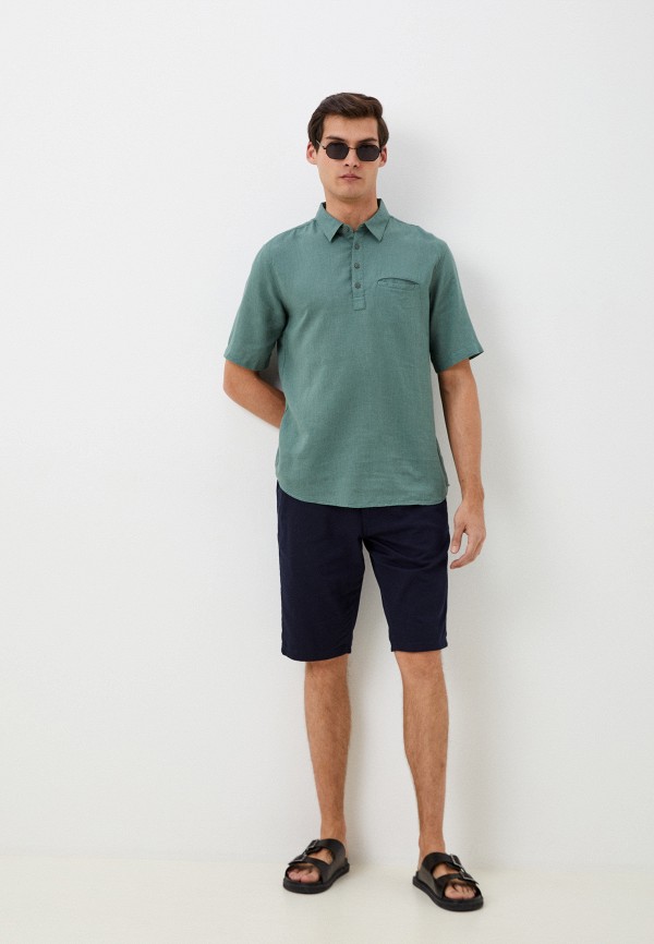 Рубашка Neohit бирюзовый, размер 52, фото 2