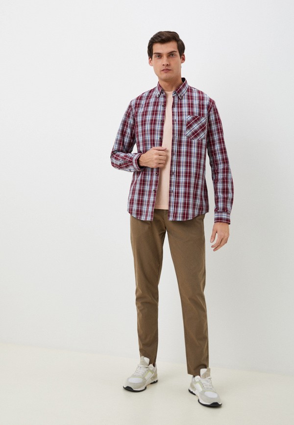 Рубашка Neohit бордовый, размер 50, фото 2