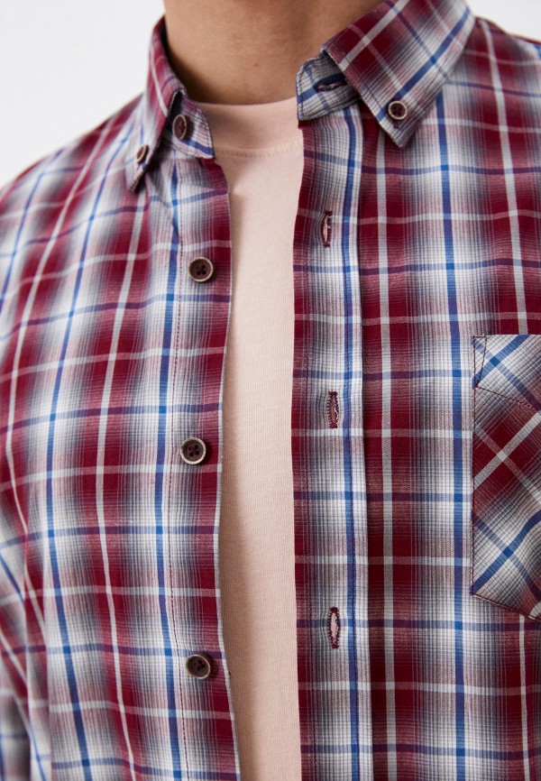 Рубашка Neohit бордовый, размер 50, фото 4