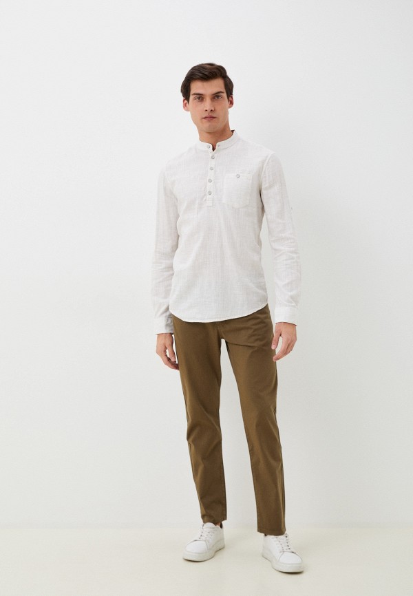 Рубашка Neohit бежевый, размер 54, фото 2