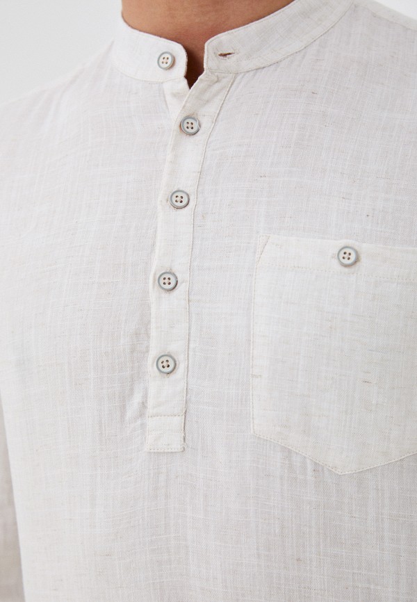 Рубашка Neohit бежевый, размер 54, фото 4