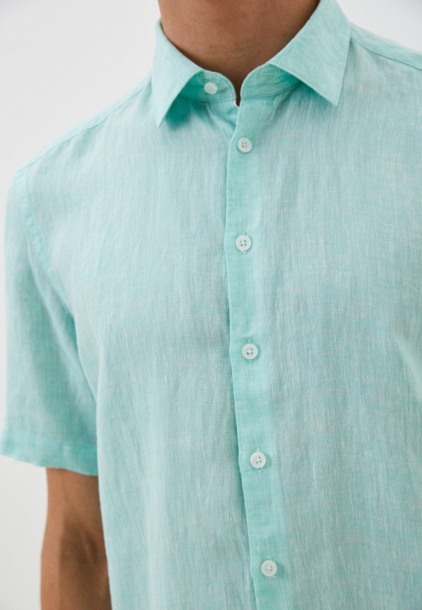 Рубашка Henderson бирюзовый, размер 45, фото 4