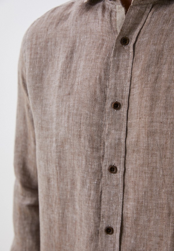 Рубашка Ketroy бежевый, размер 46, фото 4