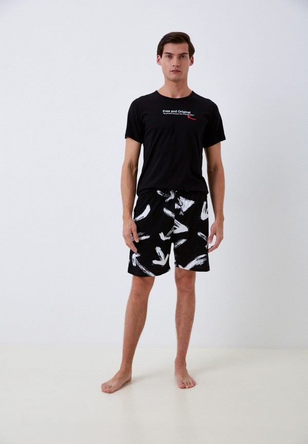 Пижама Vienetta черный, размер 54, фото 2