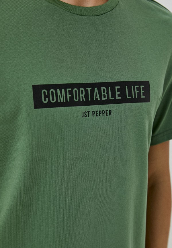 Футболка JST зеленый, размер 50, фото 3