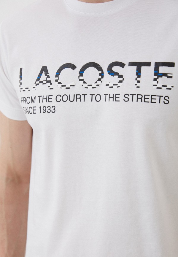 Футболка Lacoste белый, размер 58, фото 3