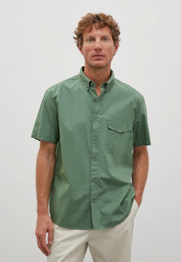 Рубашка Finn Flare зеленого цвета
