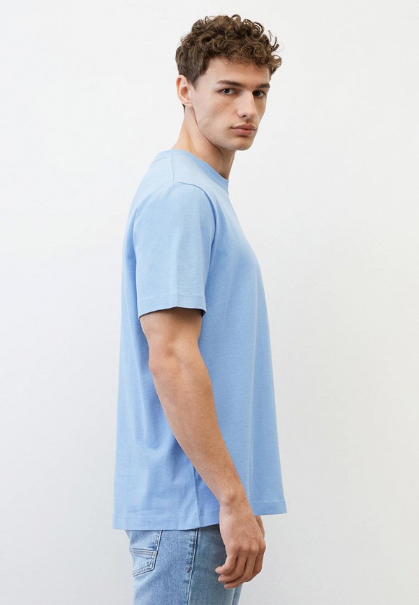 Футболка Marc O'Polo Denim голубой, размер 48, фото 5