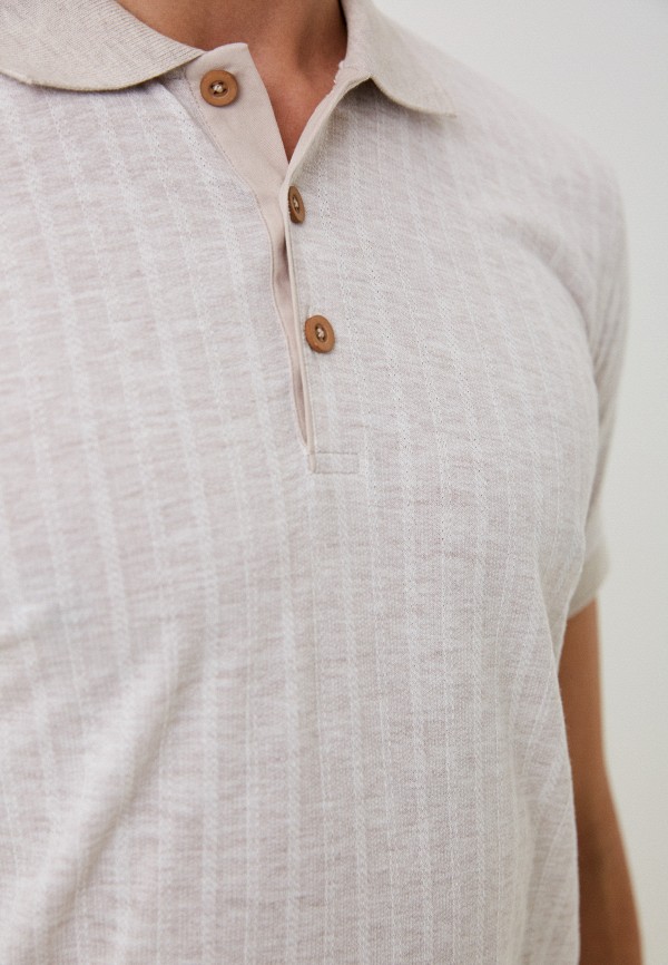 Поло Neohit бежевый, размер 54, фото 3