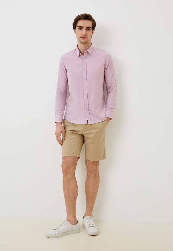 Рубашка Neohit розовый, размер 54, фото 2