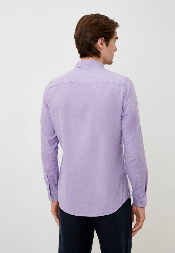 Рубашка Neohit фиолетовый, размер 48, фото 3