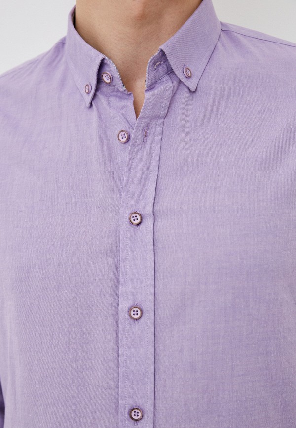Рубашка Neohit фиолетовый, размер 48, фото 4