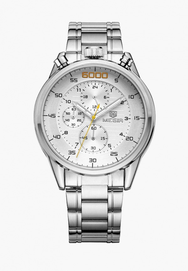 

Часы Megir, Megir MP002XM0N73K, Серебряный