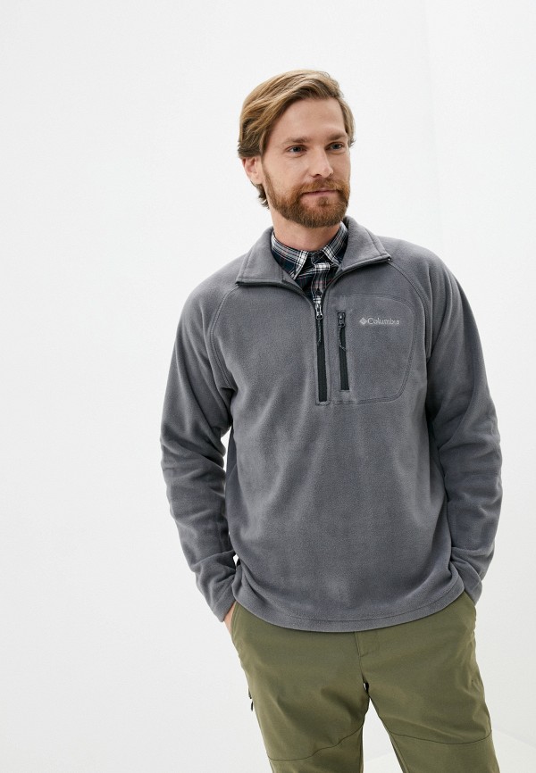 

Олимпийка Columbia, Серый, Fast Trek™ III Half Zip Fleece
