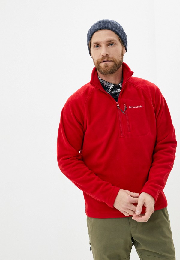 

Олимпийка Columbia, Красный, Fast Trek™ III Half Zip Fleece