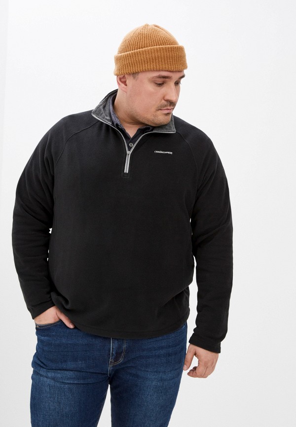 

Олимпийка Craghoppers, Черный, Corey HZ Fleece