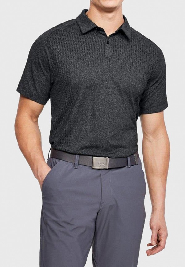 

Поло Under Armour, Черный, Threadborne Outer Glow