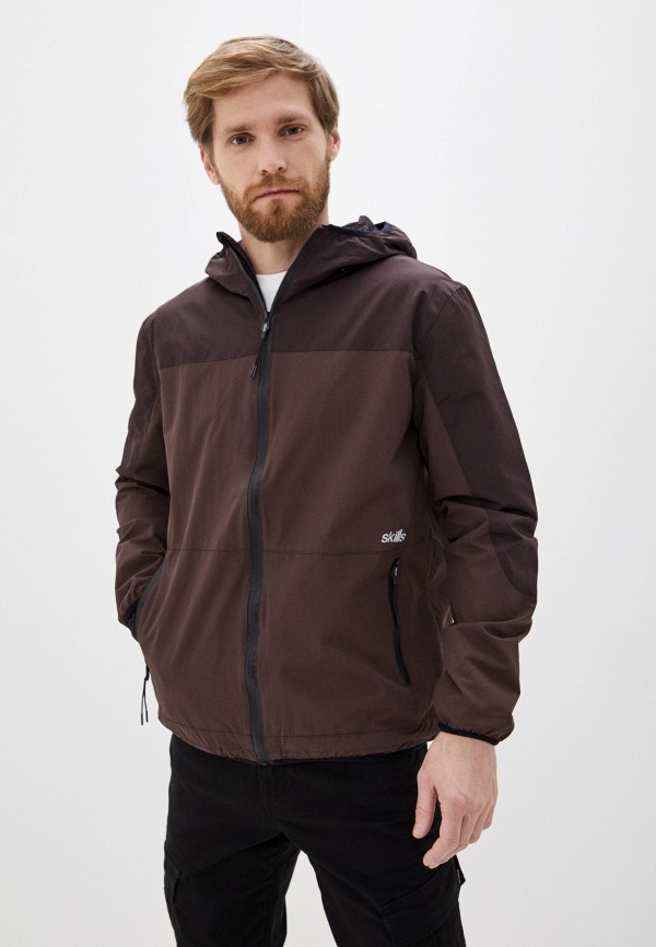 

Ветровка Skills, Коричневый, Delta Fully Zipped 2.0
