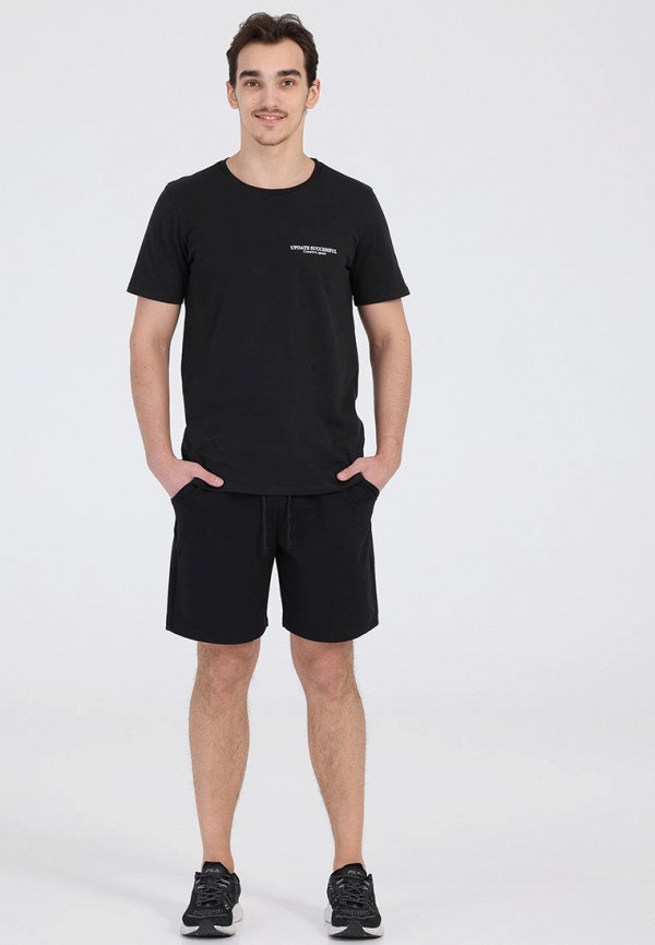 Шорты спортивные Апрель черный, размер 54, фото 4