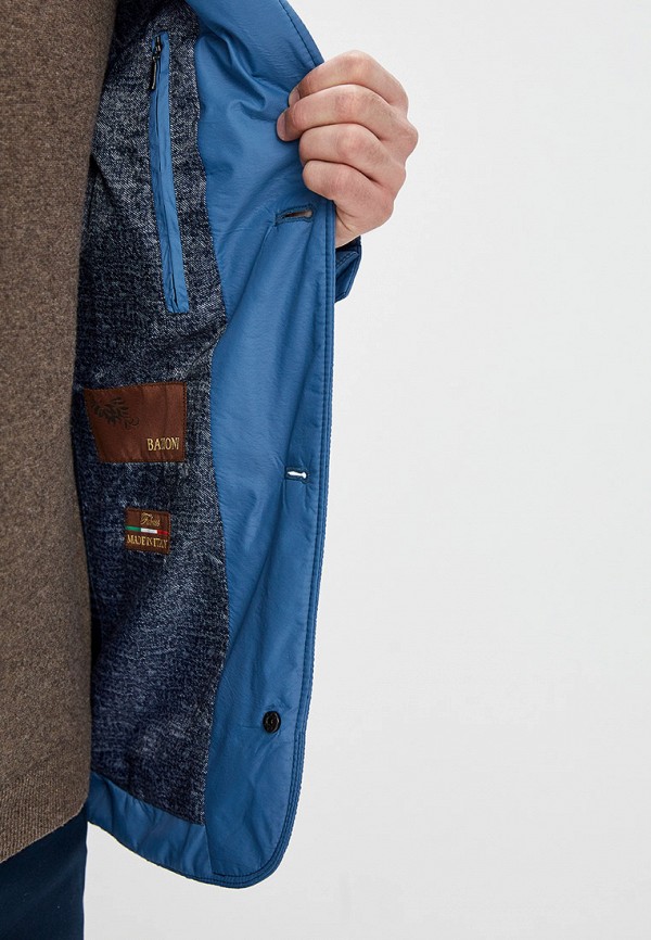 Куртка утепленная Bazioni цвет синий  Фото 4