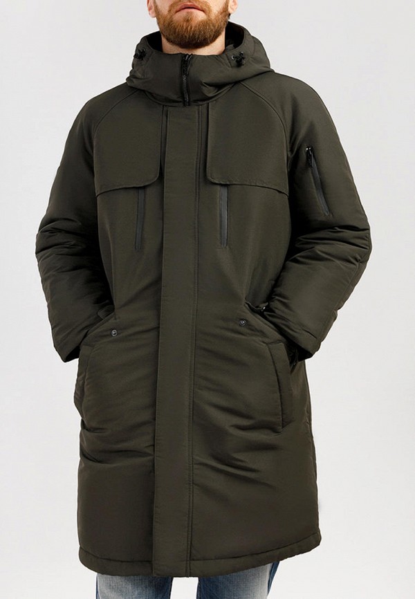 Куртка утепленная Finn Flare коричневый  MP002XM0QTBV