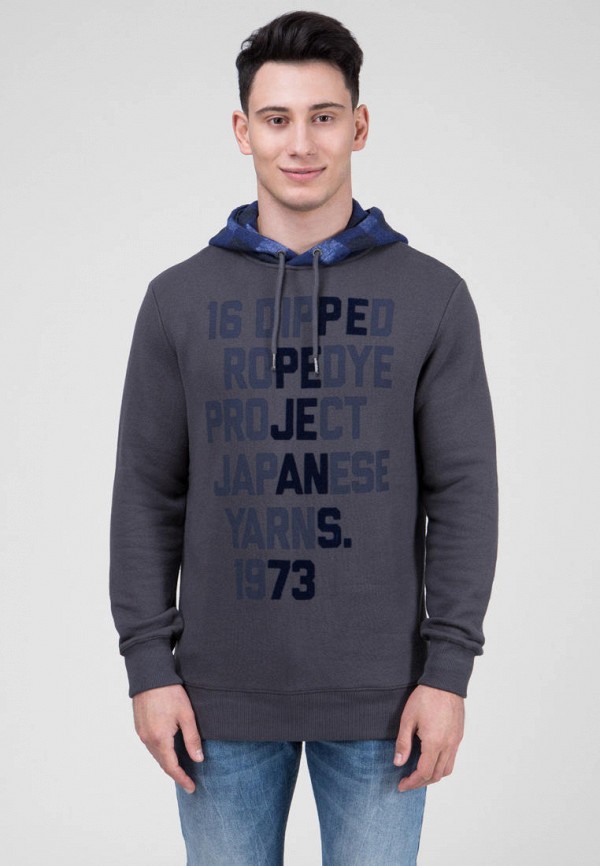 

Худи Pepe Jeans, Серый, Pepe Jeans MP002XM0QU9H
