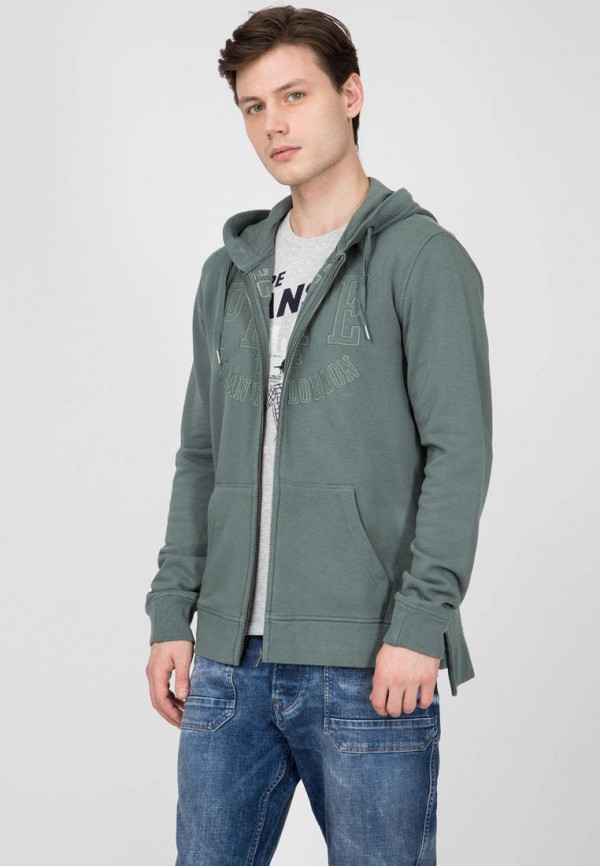 

Толстовка Pepe Jeans, Бирюзовый, Pepe Jeans MP002XM0QU9J