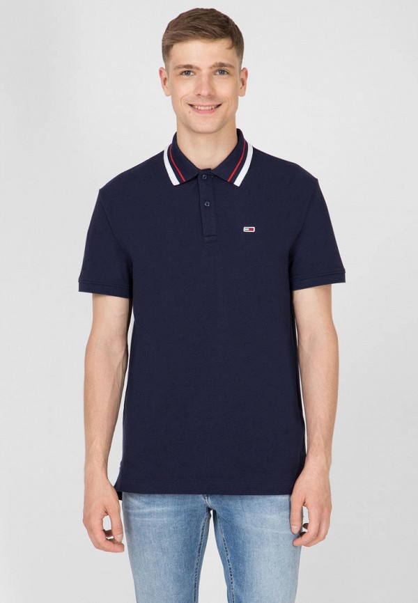 

Поло Tommy Hilfiger, Синий, TJM TOMMY CLASSICS STRETCH