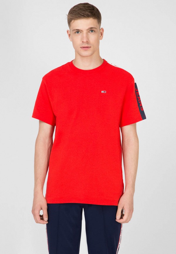 

Футболка Tommy Jeans, Красный, TJM SLEEVE GRAPHIC