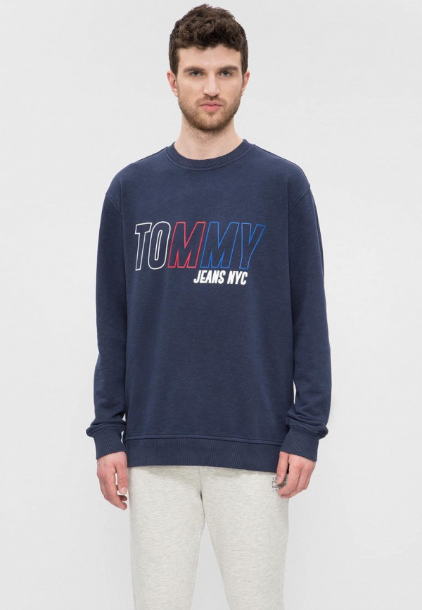 

Свитшот Tommy Jeans, Синий, TJM VINTAGE GRAPHIC CREW