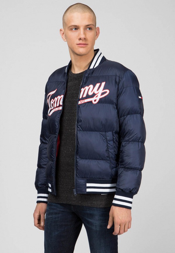 

Куртка утепленная Tommy Jeans, Синий, TJM VARSITY FILL