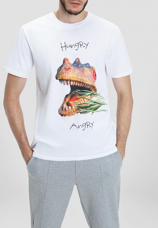 

Футболка MAYK brand for ur life, Белый, Hungry angry