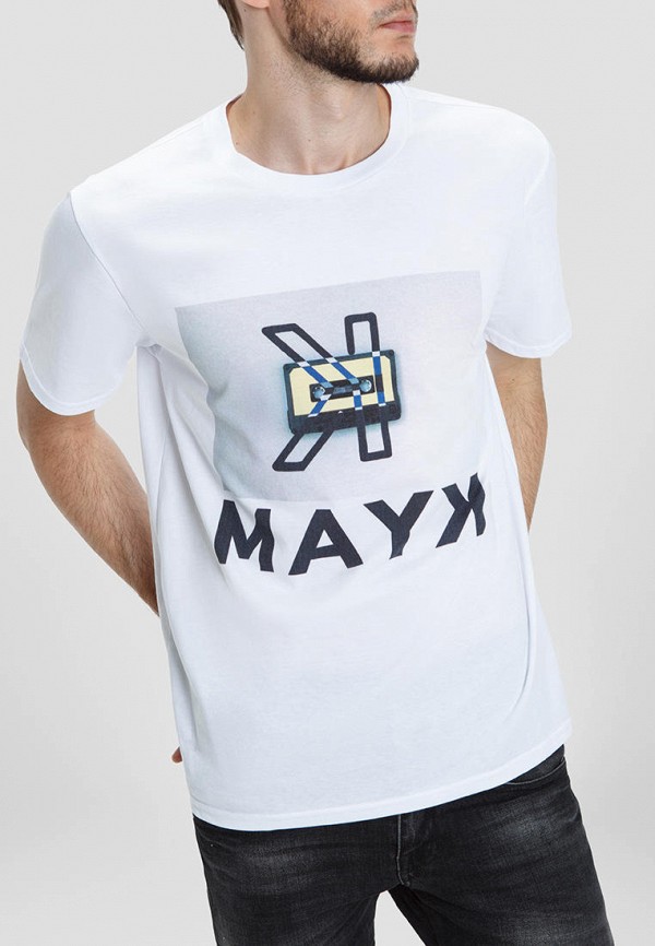 

Футболка MAYK brand for ur life, Белый, cassette