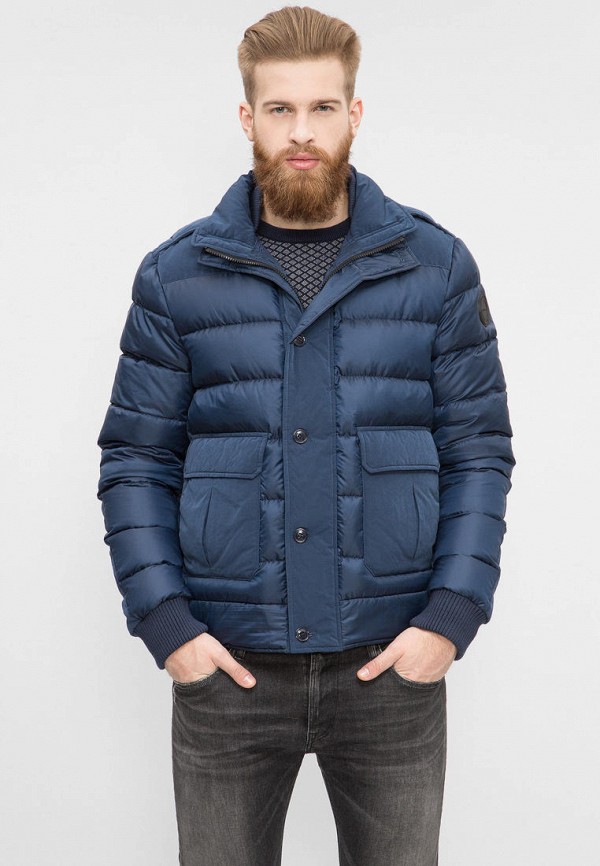 

Пуховик Preppy, Синий, Preppy MP002XM0QUUD