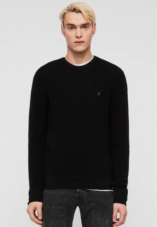 

Джемпер AllSaints, Черный, IVAR MERINO CREW