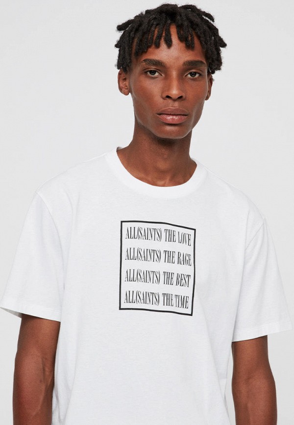 

Футболка AllSaints, Белый, AllSaints MP002XM0QV51