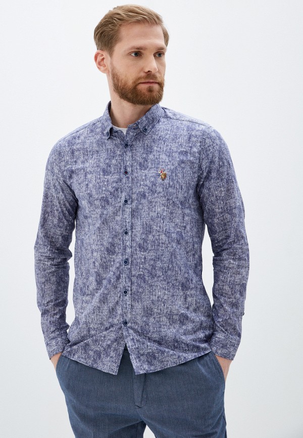 

Рубашка U.S. Polo Assn, Синий