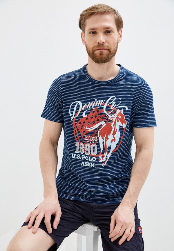 

Футболка U.S. Polo Assn., Синий