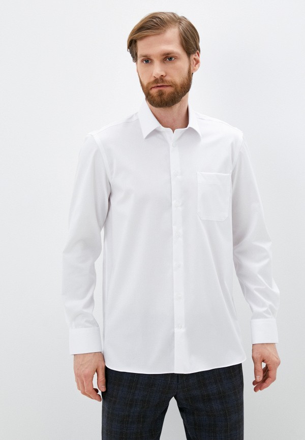Рубашка Henderson цвет белый  Фото 4
