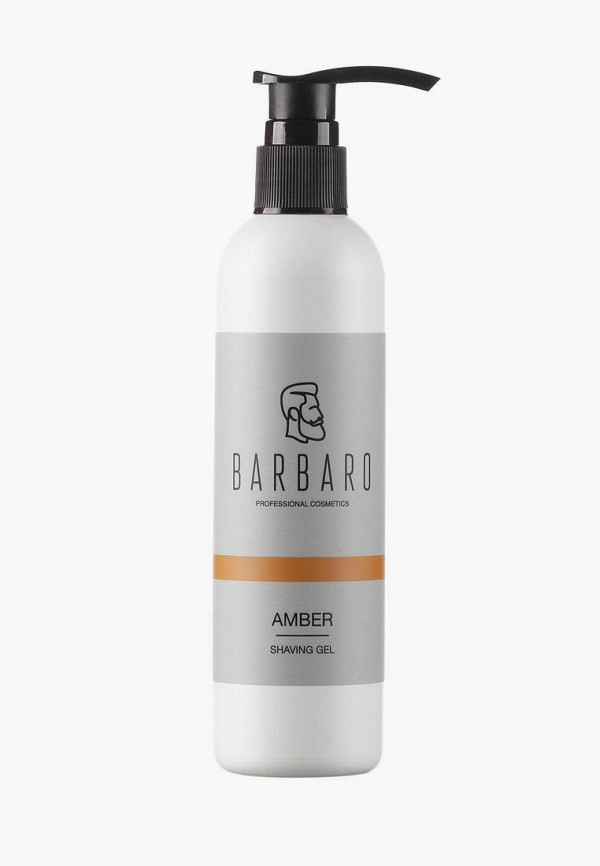 

Гель для бритья Barbaro, Прозрачный, Amber, 200 мл