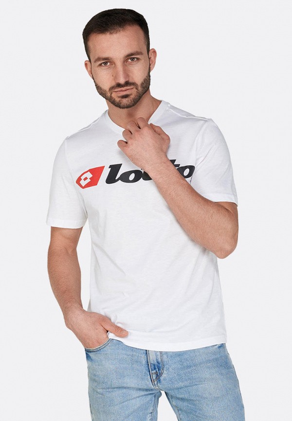 

Футболка спортивная Lotto, Белый, ATHLETICA DUE LOGO