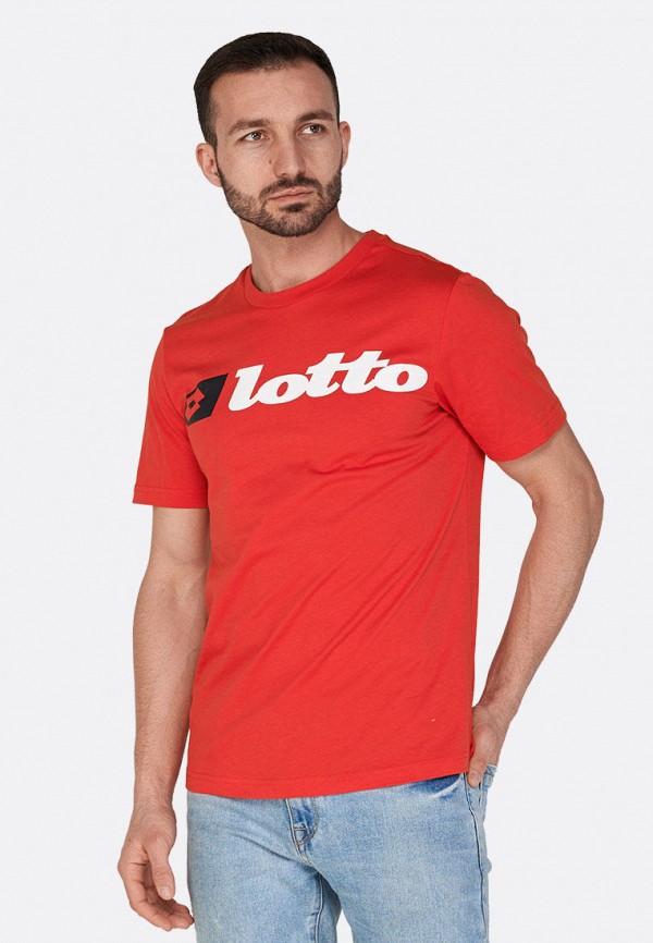 

Футболка спортивная Lotto, Красный, ATHLETICA DUE LOGO