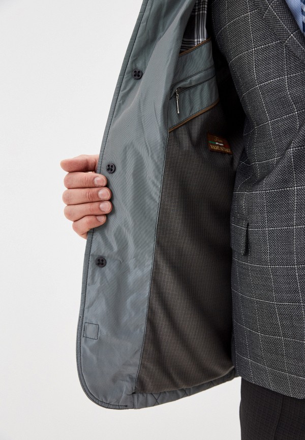 Куртка утепленная Bazioni цвет серый  Фото 5