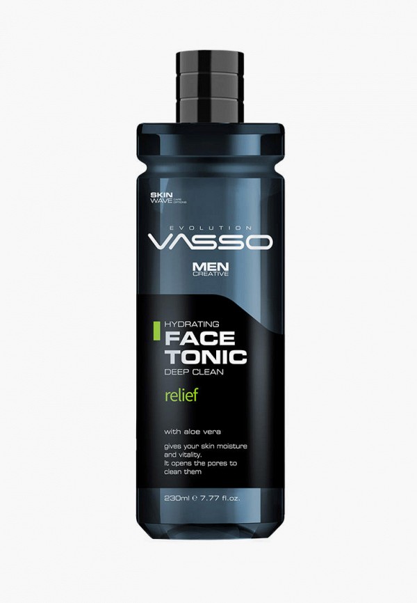

Тоник для лица Vasso, Прозрачный, FACE TONIC, 260 мл