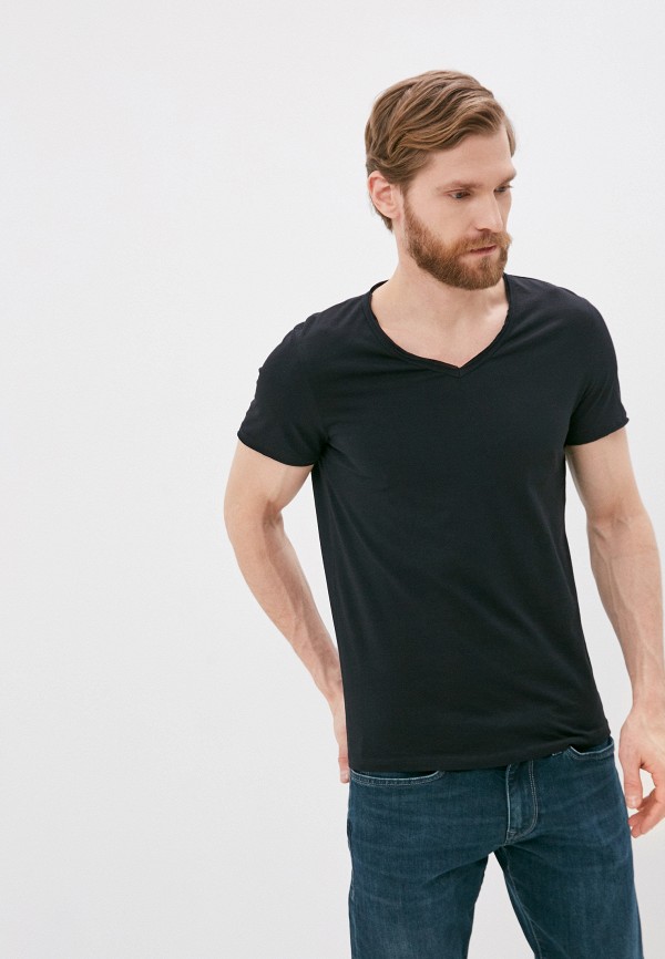 

Футболка Mavi, Черный, Basic V Neck Tee