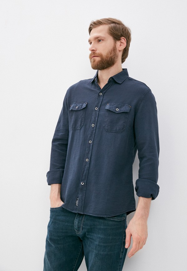

Рубашка Mavi, Синий, Double Pocket Shirt