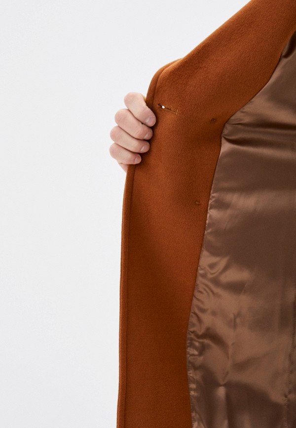 Пальто Caravan цвет коричневый  Фото 4