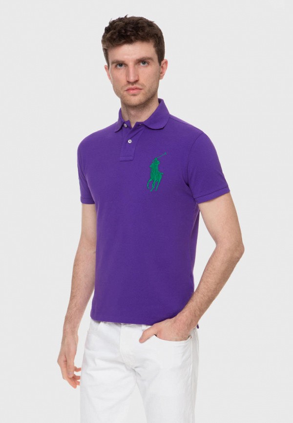 

Поло Polo Ralph Lauren, Фиолетовый, Polo Ralph Lauren MP002XM0S90C