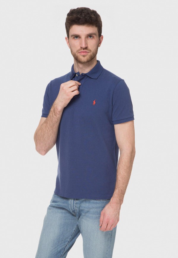 

Поло Polo Ralph Lauren, Синий, Polo Ralph Lauren MP002XM0S90D